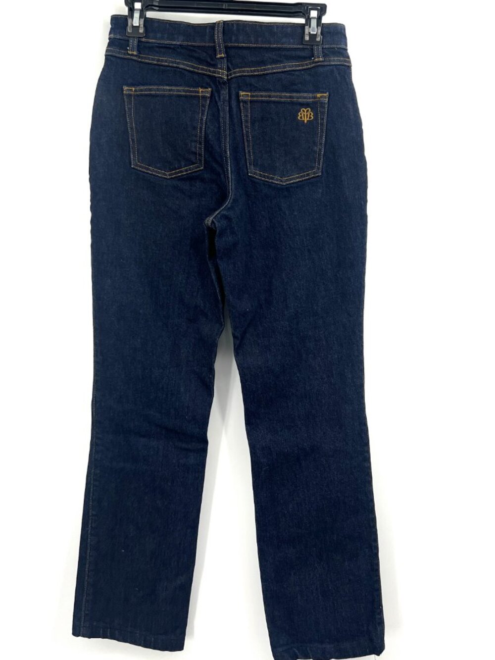 NWOT Brooks Brothers Dark Wash Straight Leg Jeans Women's 4 - Picture 3 of 4
